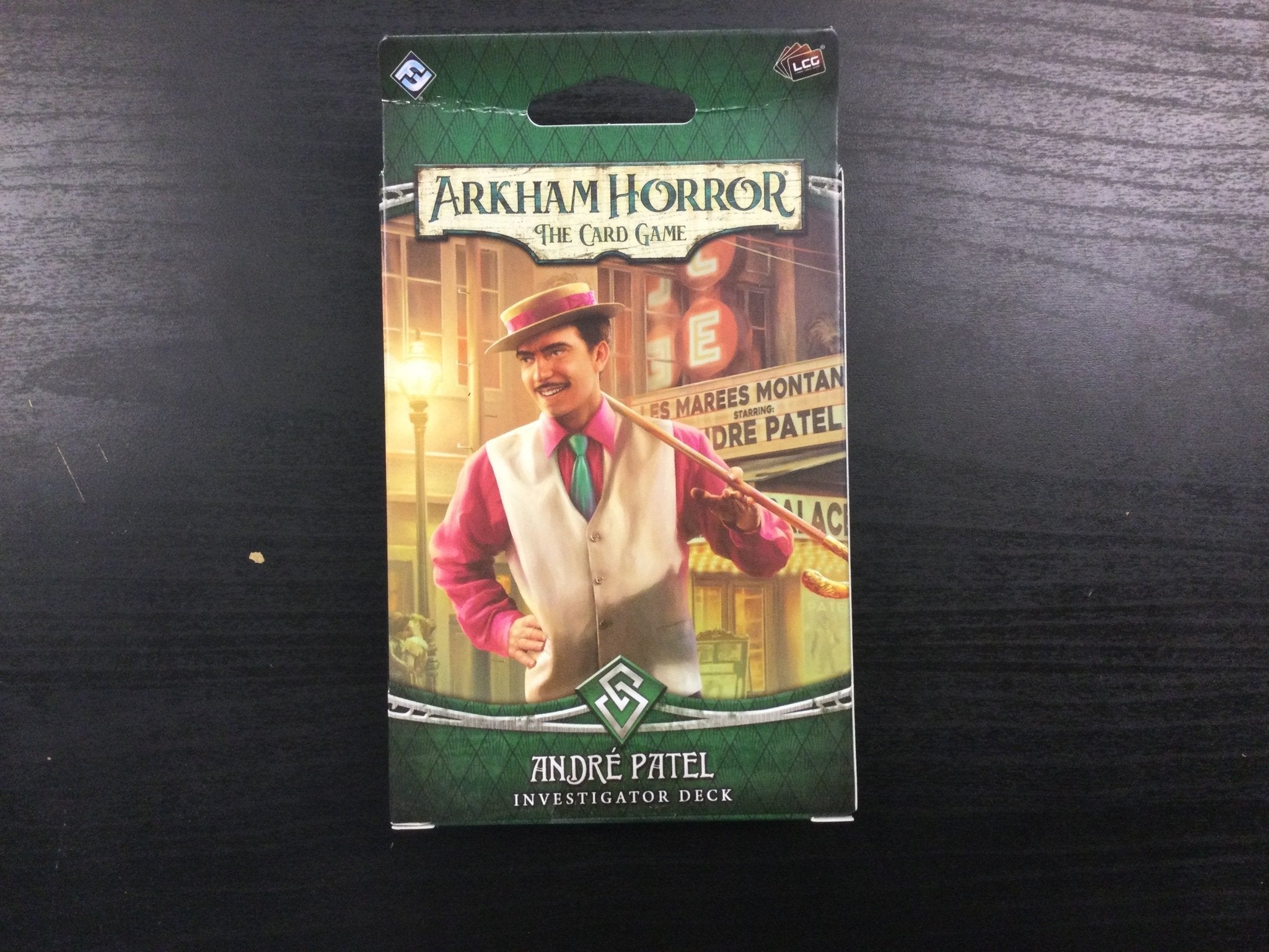 Arkham Horror The Card Game Andre Patel Investigator Deck -